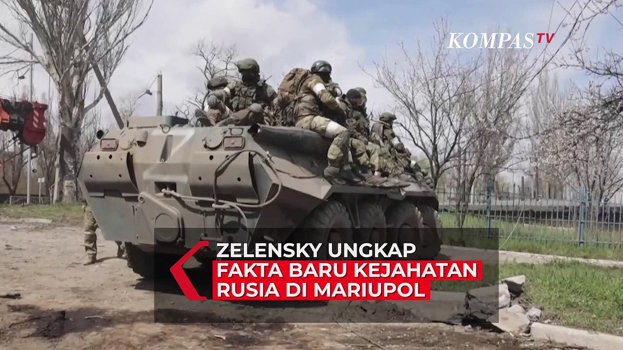 Zelensky Ungkap Fakta Baru Kejahatan Rusia di Mariupol: Ribuan Warga Sipil Tewas Dibunuh