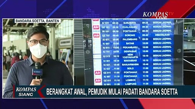 160 Ribu Pemudik Diprediksi Akan Padati Bandara Soekarno Hatta di Puncak Arus Mudik Lebaran 2022