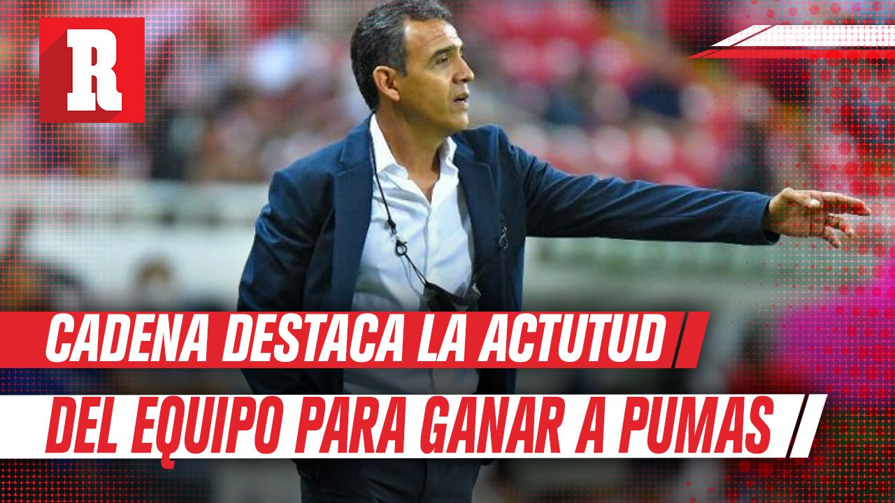 Chivas: Ricardo Cadena destacó actitud de jugadores y pidió ir partido a partido