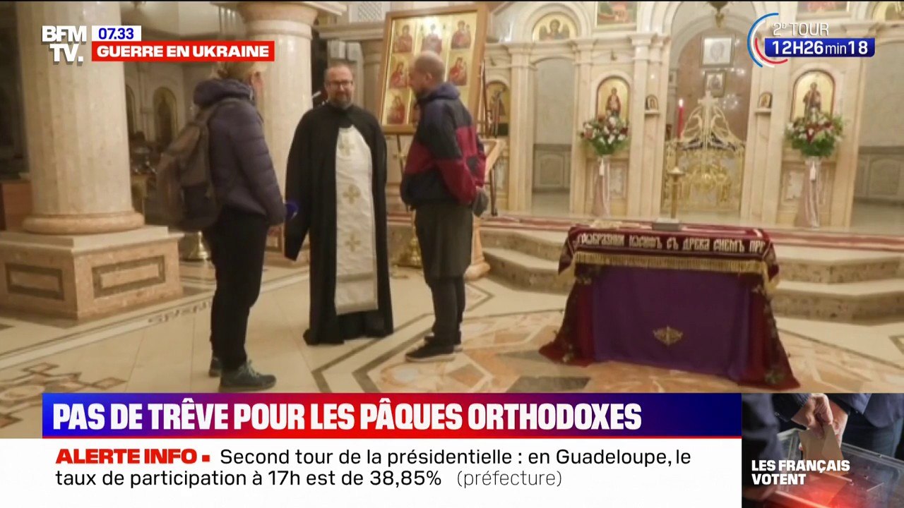 Guerre en Ukraine: pas de trêve pour la Pâques...