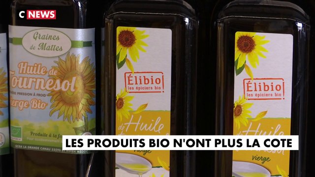 Les produits bio n'ont plus la cote
