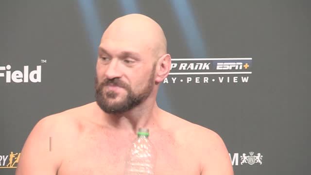 Poids lourd - Fury accueilli en héros : Je n'avais jamais connu une telle atmosphère auparavant