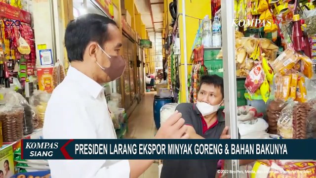 Kebijakan Presiden Larang Ekspor Minyak Disebut Tak Akan Turunkan Harga Minyak Goreng