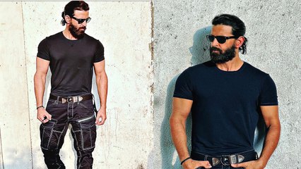 Hrithik Roshan के Vikram Vedha look ने social media पर लगाई आग, viral हुईं तस्वीरें | FilmiBeat