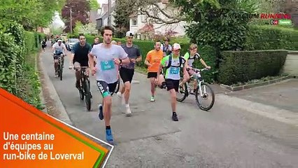 Une centaine d'équipes au run-bike de Loverval