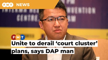 Unite to stop GE15 plan of court cluster, says DAP man