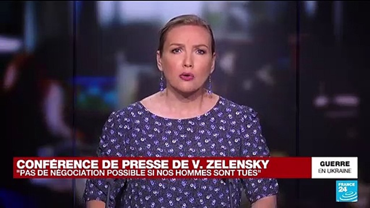 Guerre en Ukraine : Volodymyr Zelensky rappelle les conditions de négociations acceptées par Kiev