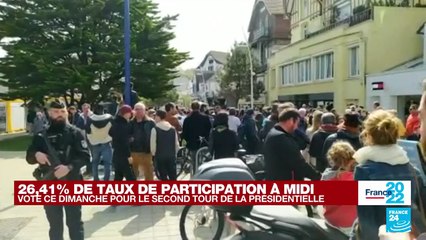 Présidentielle 2022 : la candidate du RN Marine Le Pen a voté à Hénin Beaumont pour le second tour