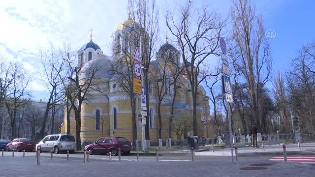 Son dakika haber! Ukrayna'da Hıristiyan Ortodokslar, Paskalya Bayramı'nı savaşın gölgesinde kutluyor