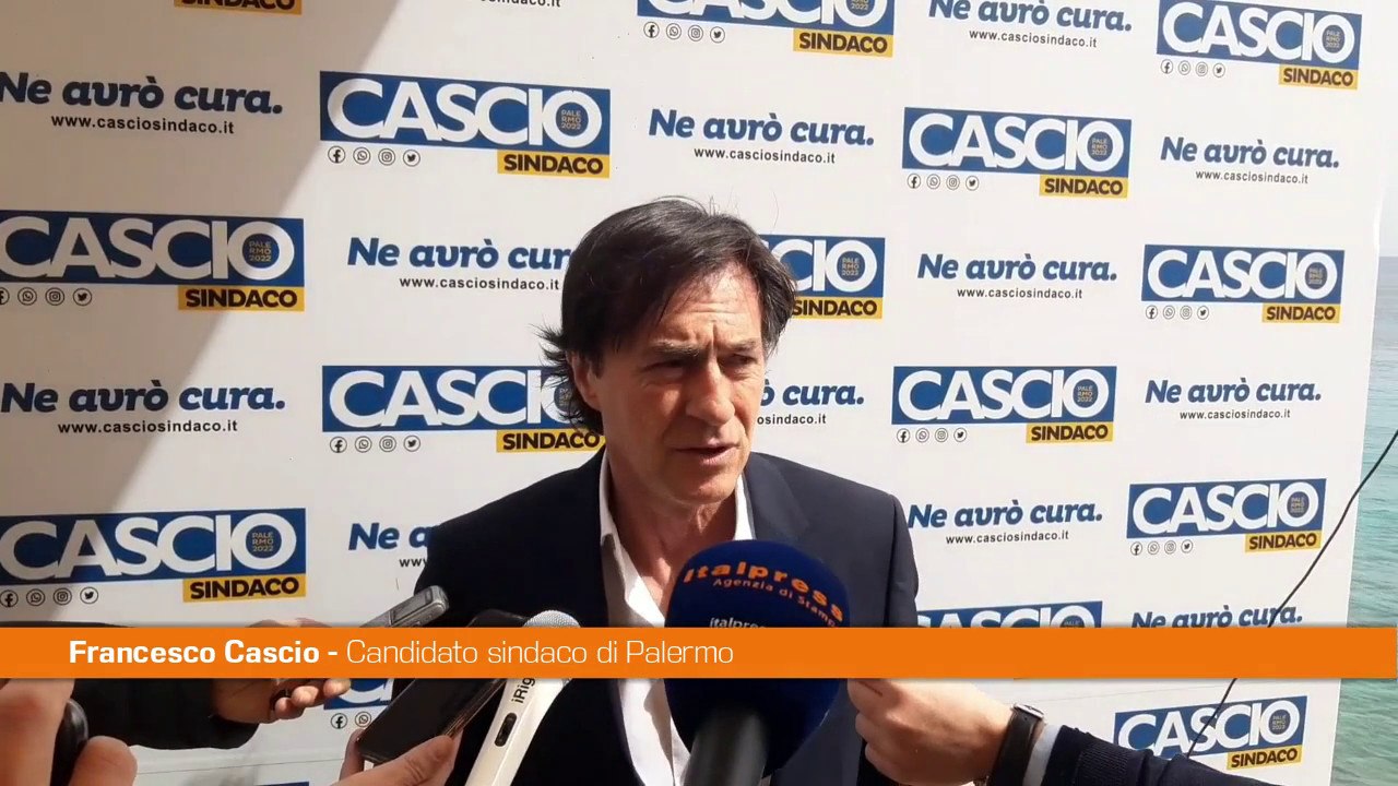 Comunali Palermo, Cascio "Vogliamo tutto il centrodestra unito"