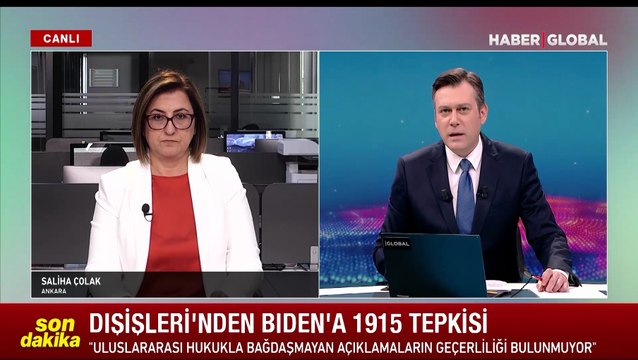 Dışişleri Bakanlığı'ndan ABD Başkanı Joe Biden'a 1915 tepkisi: Yanlışta ısrar edenleri kınıyoruz
