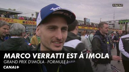 Marco Verratti ne pouvait pas manquer le Grand Prix d'Imola - F1