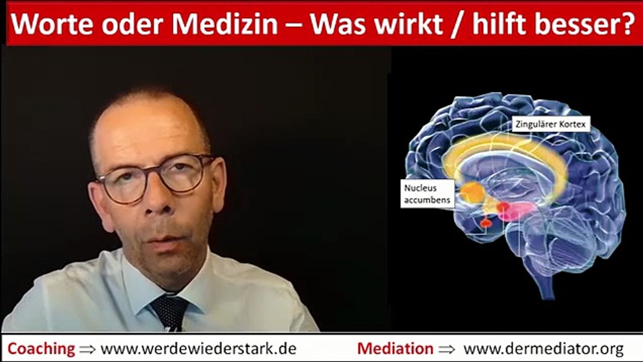 Worte oder Medizin - Was wirkt besser_ Teil 1