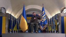 Ukrainian President Volodymyr Zelenskiy holds news conference