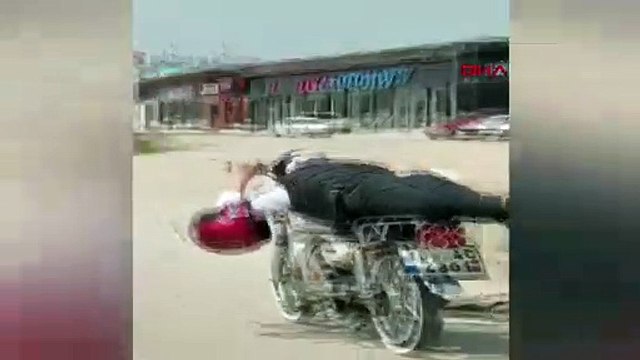 Motosikletli maganda trafikte terör estirdi! Aldığı ceza güldürdü