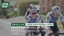 Liège Bastogne Liège 2022 - Remco Evenepoel in the lead