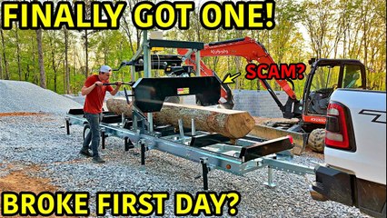 We Bought A Sawmill From Ebay!!! Big Mistake_