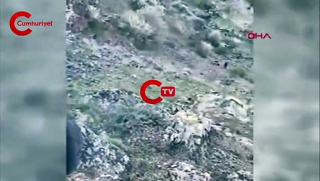 Hafif ticari araç 200 metrelik uçuruma yuvarlandı: 2 ölü, 2 yaralı