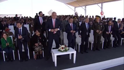 Çanakkale Kara Savaşları'nın 107. yıl dönümünde Şehitler Abidesi'nde törenle başladı