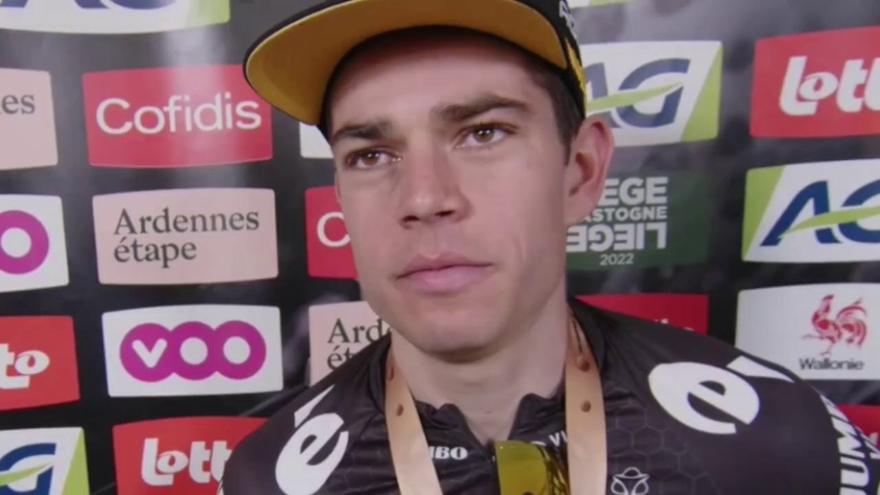 Liège-Bastogne-Liège 2022 - Wout Van Aert : "Je suis sûr de revenir ici et d'y gagner un jour !"