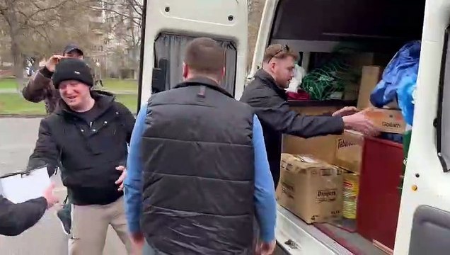 Jack Ross is on a humanitarian mission to Ukraine with his group, Vans Without Borders