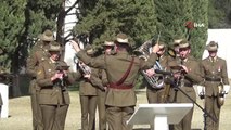 Fransız Askeri Mezarlığı'nda anma töreni yapıldı