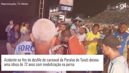 Carnaval: ex-chacrete tem alta e faz promessa após sofrer acidente com carro da Paraíso do Tuiuti