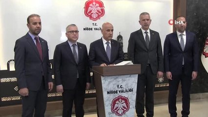 Tarım ve Orman Bakanı Kirişci Niğde'de