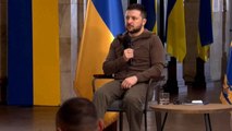 Ukraine : le président Zelensky demande « d'autres armes lourdes et puissantes »