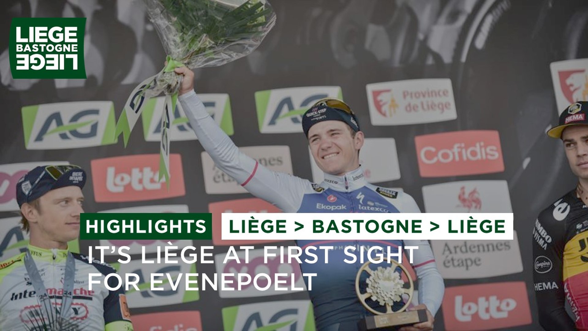 Liège Bastogne Liège 2022 - Stage summary - Vidéo Dailymotion