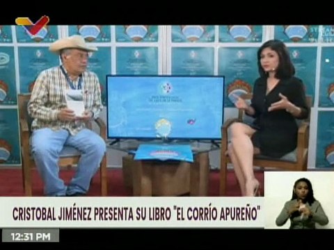 Cristóbal Jiménez presenta libro El Corrío Apureño en Feria Internacional del Libro de La Habana