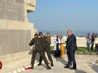 Son dakika! ÇANAKKALE KARA SAVAŞLARI'NIN 107'NCİ YIL DÖNÜMÜNDE ŞEHİTLER ANILDI