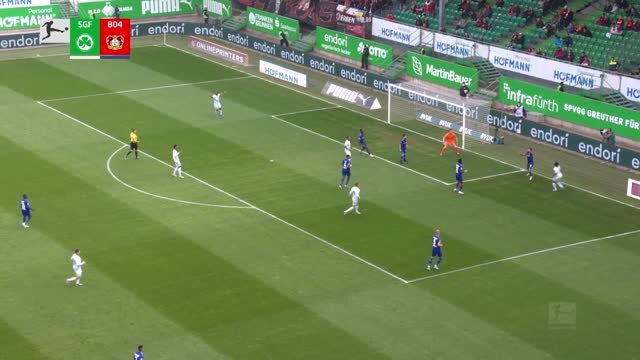 31e j. - Leverkusen domine facilement Greuther Fürth