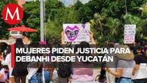 Colectivos marchan en Reforma para exigir justicia por mujeres desaparecidas