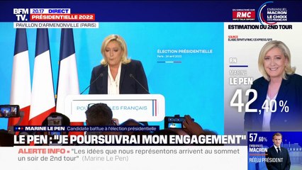 Marine Le Pen: "Nous lançons ce soir la grande bataille électorale des législatives"