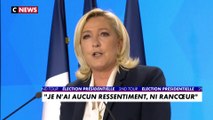 Marine Le Pen : «Les Français manifestent ce soir le souhait d’un contre-pouvoir fort à celui d’Emmanuel Macron»