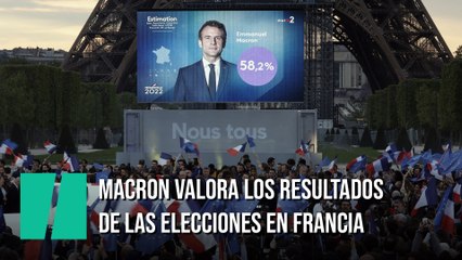 EN DIRECTO: Macron valora los resultados de las elecciones de Francia