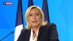 La déclaration de Marine Le Pen