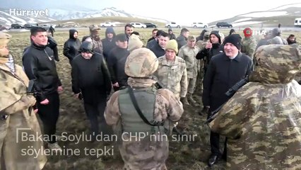 Bakan Soylu'dan CHP'nin sınır söylemine tepki