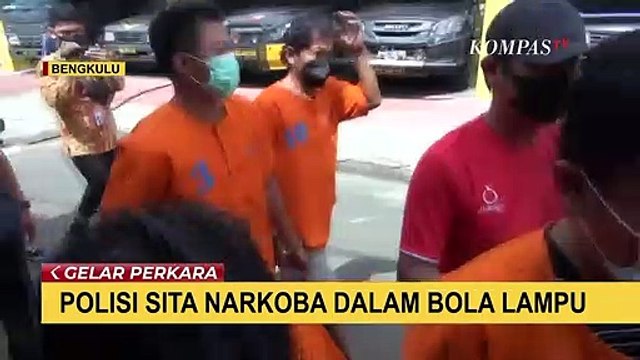 Coba Kelabui Petugas, Pengedar Narkoba Sembunyikan Paket Sabu Senilai Rp150 Juta di Dalam Bola Lampu