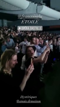 Denitsa Ikonomova a assisté ce samedi à la nomination de François Alu en tant qu'étoile de l'Opéra. @ Instagram / Denitsa Ikonomova