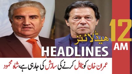 ARY News | Prime Time Headlines | 12 AM | 25th April 2022