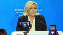 Apesar da derrota, Le Pen diz que resultado 'representa uma brilhante vitória'