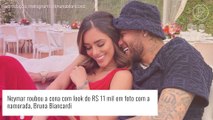 Bruna Biancardi posta foto romântica com Neymar e valor do look do jogador impressiona. Descubra!