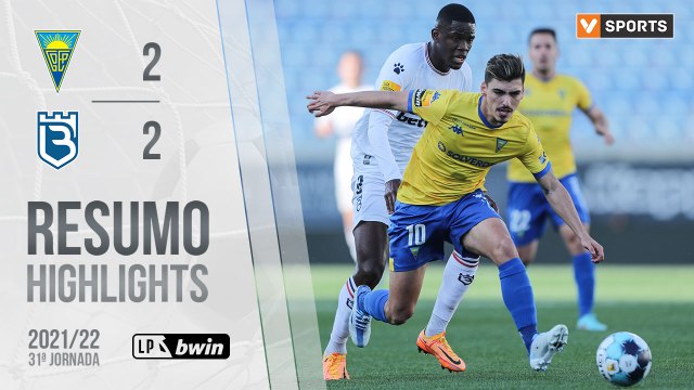 Highlights: Estoril Praia 2-2 Belenenses SAD (Liga 21/22 #31)