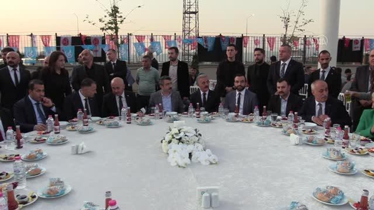 MHP Genel Sekreteri Büyükataman, partisinin iftar programına katıldı