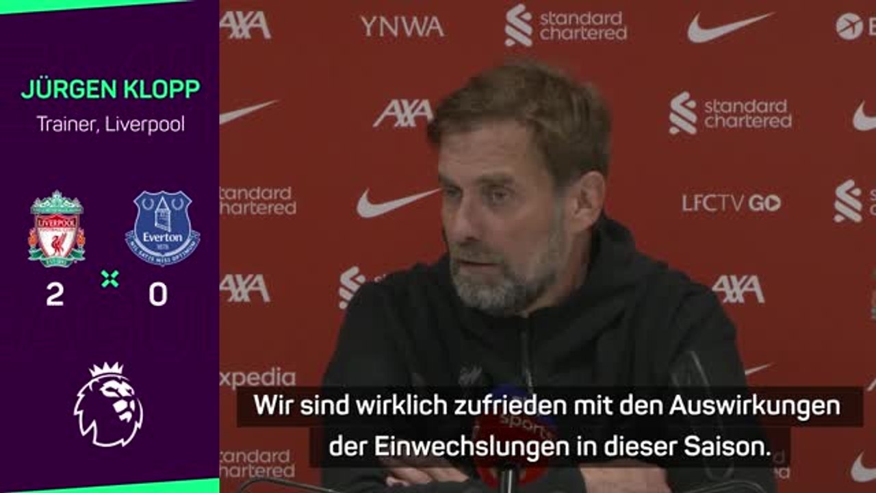 Klopp: 'Zufrieden mit Einwechslungen'