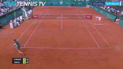 Rublev spoils party to beat Djokovic in Serbia Open final