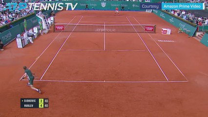 Rublev spoils party to beat Djokovic in Serbia Open final