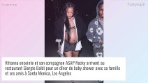 Rihanna enceinte et en petite tenue : baby shower et retrouvailles avec ASAP Rocky après les polémiques